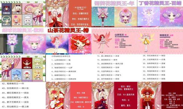 小花仙名字大全精灵王 - 小花仙名字