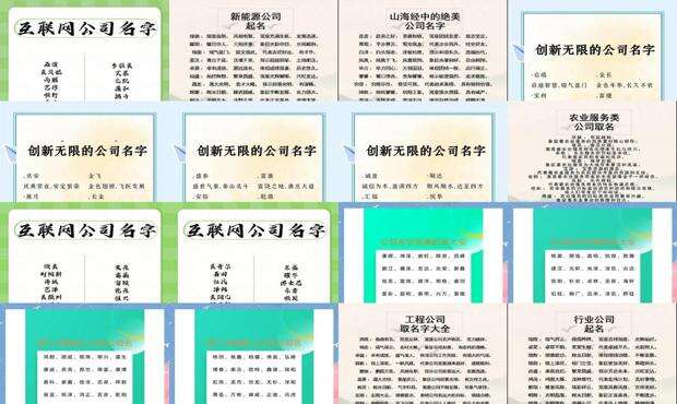 公司取名网站带多多 - 公司取名网站