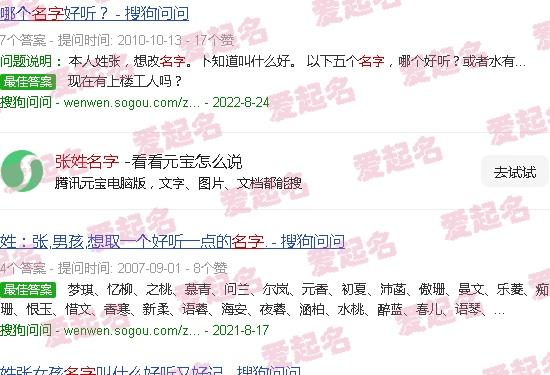 男明星张姓名字 - 张姓名字