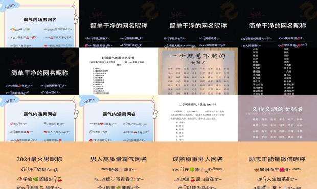 霸气十足的名字女生 - 霸气十足的名字