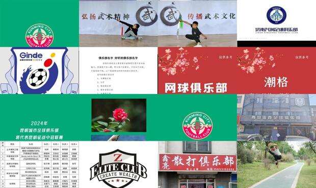 台球俱乐部名字 - 俱乐部名字