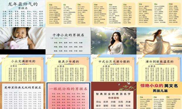 小男孩的小名大全 - 小男孩的名字