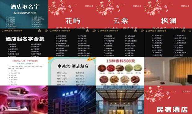 宾馆名称大全及意义 - 宾馆名称大全