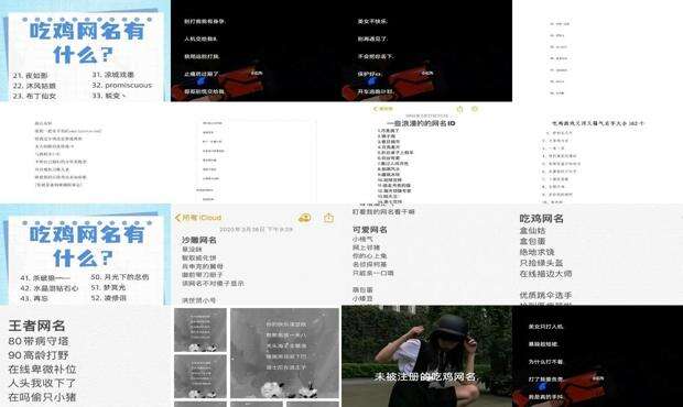 炫酷吃鸡网名 - 最酷吃鸡网名