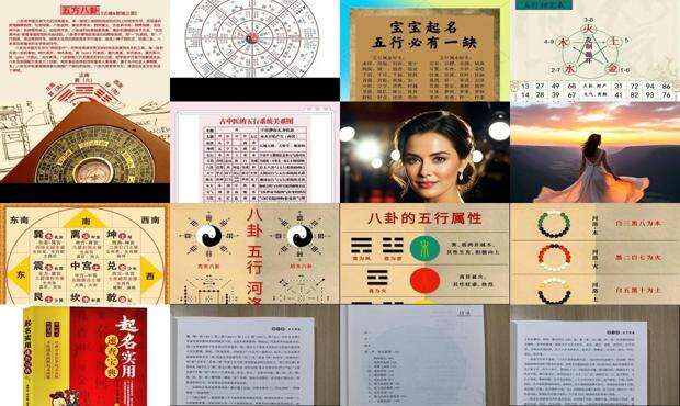 五行八卦起名法 - 五行八卦起名