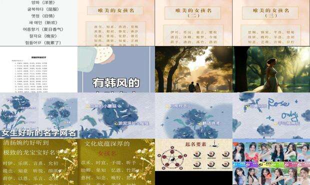 好听的韩国女孩子名字有哪些 - 好听的韩国女孩名字