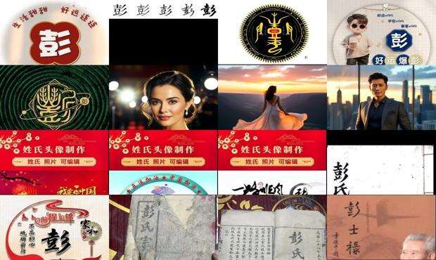 彭姓辈分一览表 - 彭姓