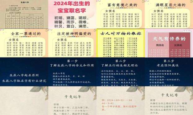 生辰八字姓名测试 - 生辰八字 姓名