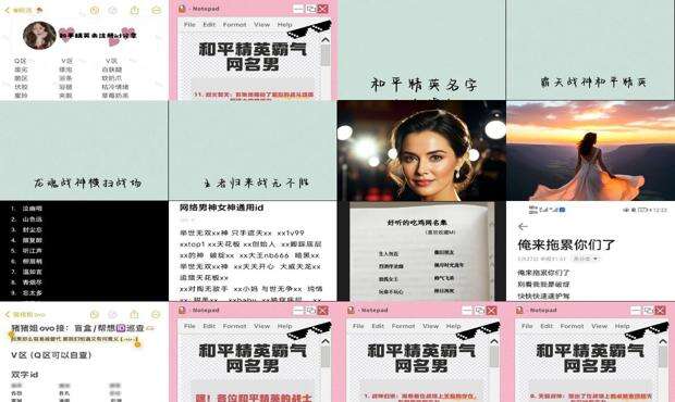 和平精英战神杯冠军 - 2019和平精英网名霸气好听