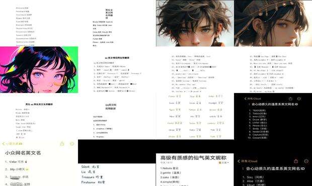 有哪些英文qq网名比较好听 - qq英文网名带翻译