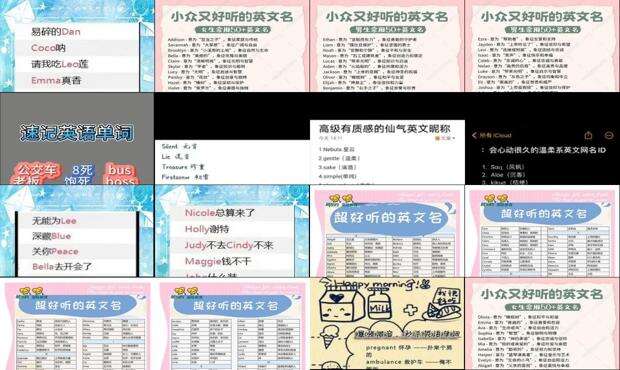 搞笑的英文名字中文谐音 - 搞笑的英文名字