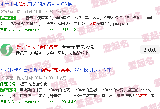 街头篮球风格 - 街头篮球好看的名字