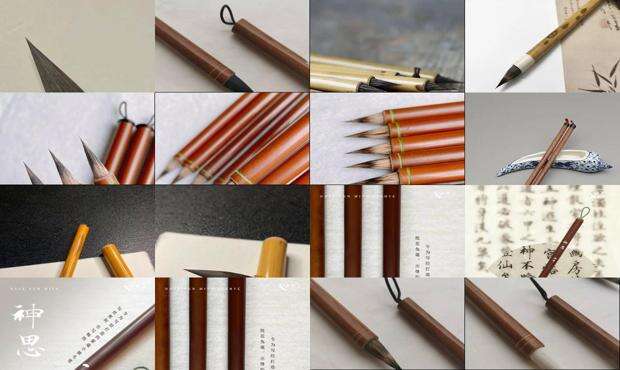 紫毫狼毫羊毫兼毫的区别 - 紫豪