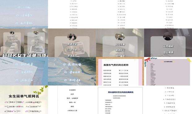 女人好听的网名优雅的网名 - 优雅的网名