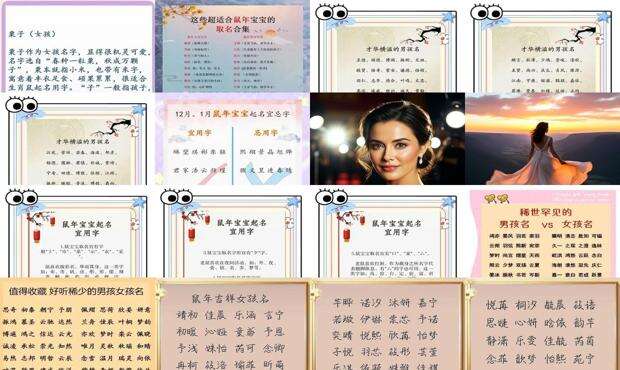 鼠年女宝宝取什么名字 - 鼠年女宝宝取什么名字好