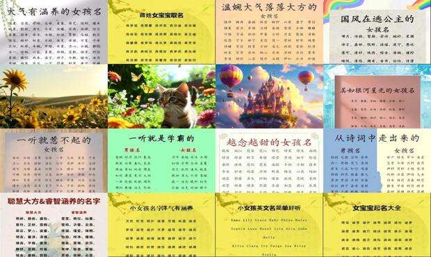 女儿名字洋气有涵养马慕 - 女儿名字洋气有涵养