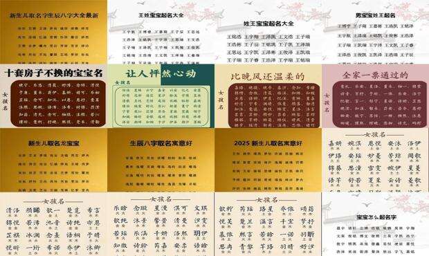 新生儿起名大全免费取名2025 - 新生儿起名大全免费