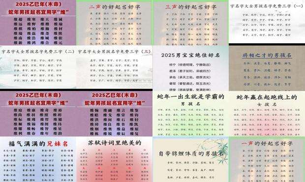 科学取名字大全男孩 - 科学取名字大全男孩