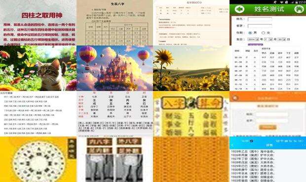 八字算命测名 - 精准八字测名打分
