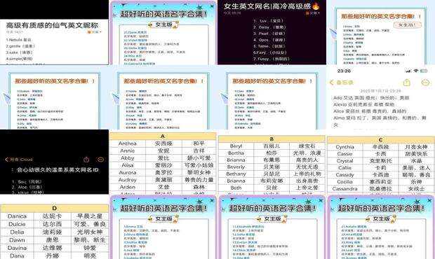 100个好听到爆的猫武士名字 - 100个好听到爆英文名女