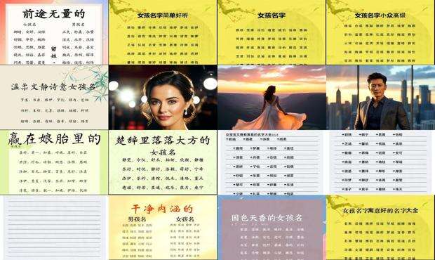 女孩起名字寓意好的经典好字 - 女孩起名字寓意好的经典好名字