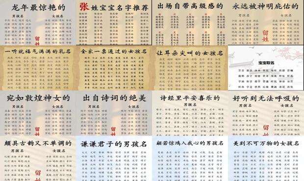 宝宝取名字大全免费 - 宝宝取名字大全免费版