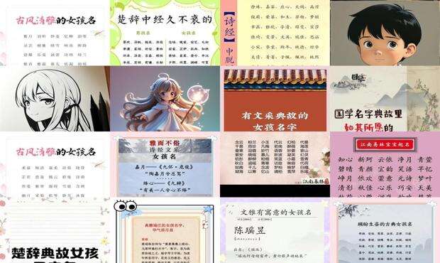 有文采典故的女演员 - 有文采典故的女孩名字