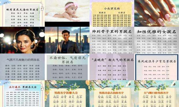 男孩名字三点水洋气有内涵的 - 男孩名字洋气潮一点