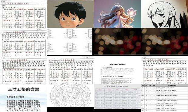 取名三才五格最佳配置表四笔划 - 取名三才五格最佳配置表