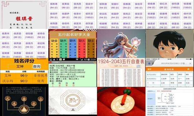 姓名五行测试打分 免费测试 - 姓名五行打分测试免费