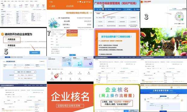 企业核名查询 - 企业名称核名查询系统