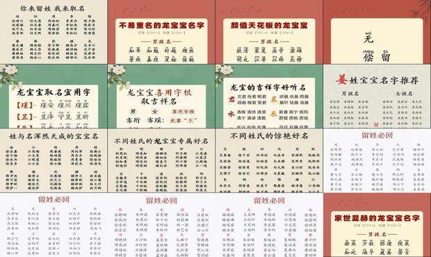 龙宝宝取名 姓向单字 - 龙宝宝取名 姓字取名字