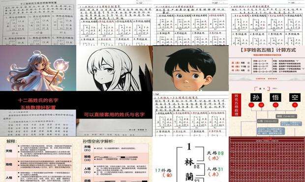 姓名五格免费测试打分 - 姓名学五格打分