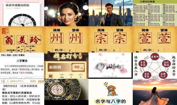 姓名测运势2024 - 姓名测运势