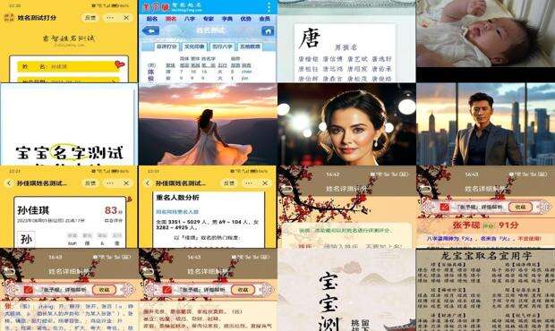 宝宝名字测评免费 - 宝宝名字测分免费
