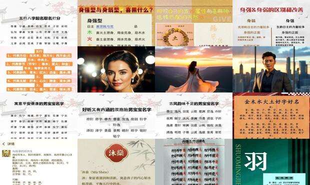 根据五行起名的寓意 - 根据五行起名的寓意