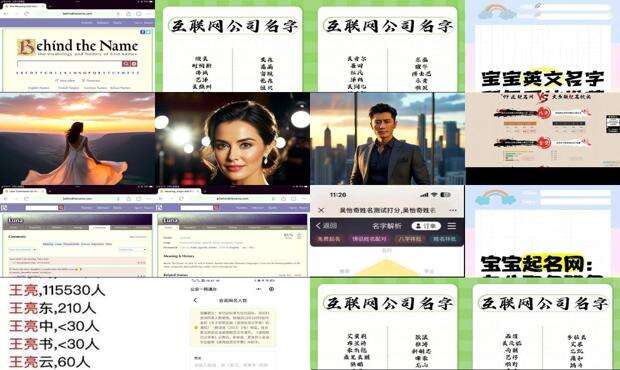 起名网站十大排名 - 起名网站推荐