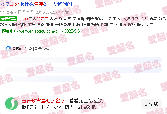 五行缺火最旺的微信名字 - 五行缺火最旺的名字