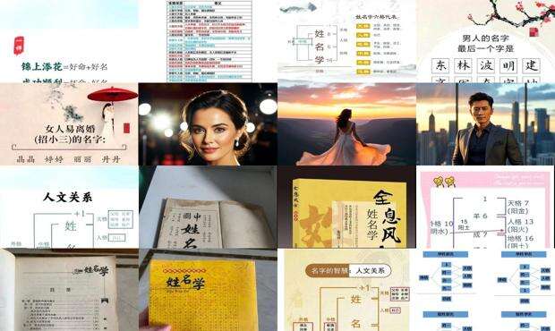 姓名学三才配置表 (全) - 姓名学