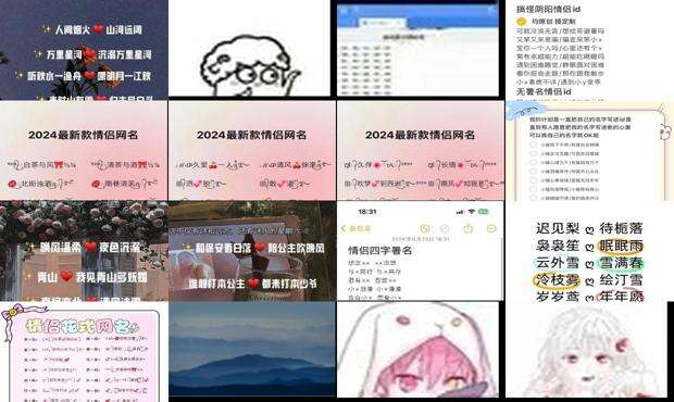 比较冷门的隐藏游戏 - 比较冷门的隐藏情侣名