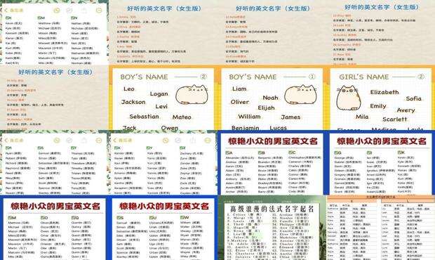 起英文名可以自己随意组合吗 - 起英文名