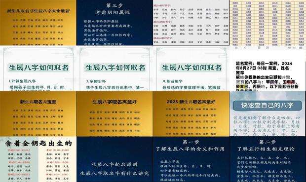 按生辰八字免费姓名测试 - 按生辰八字免费取名测名字
