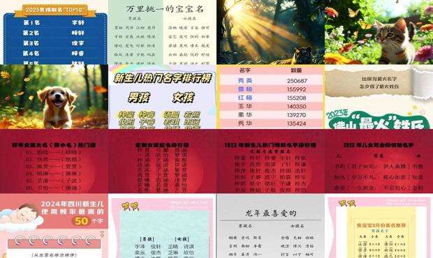 2023新生儿爆款名字出炉 - 2023新生儿爆款名字