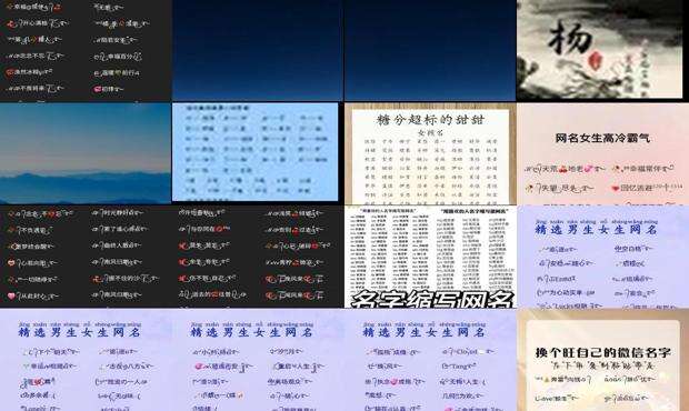 怎样把自己名字加进微信名单 - 把自己名字加进去的昵称
