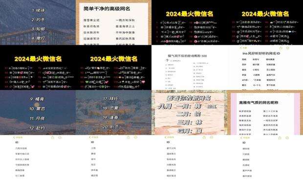 网络名字 昵称两个字 - 网络名字 昵称