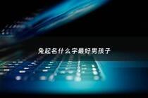 兔起名什么字最好男孩子 - 姓兔名字男孩