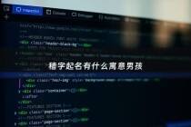 穑字起名有什么寓意男孩 - 穑的含义