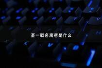 堇一取名寓意是什么 - 堇这个名字怎么样