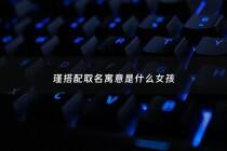 瑾搭配取名寓意是什么女孩 - 瑾取名哪个寓意好