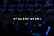 孩子取名枇杷的寓意是什么 - 枇杷名字的故事或传说